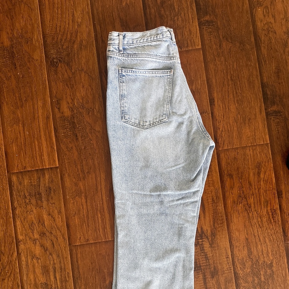 Zara Wide Leg Jean light wash